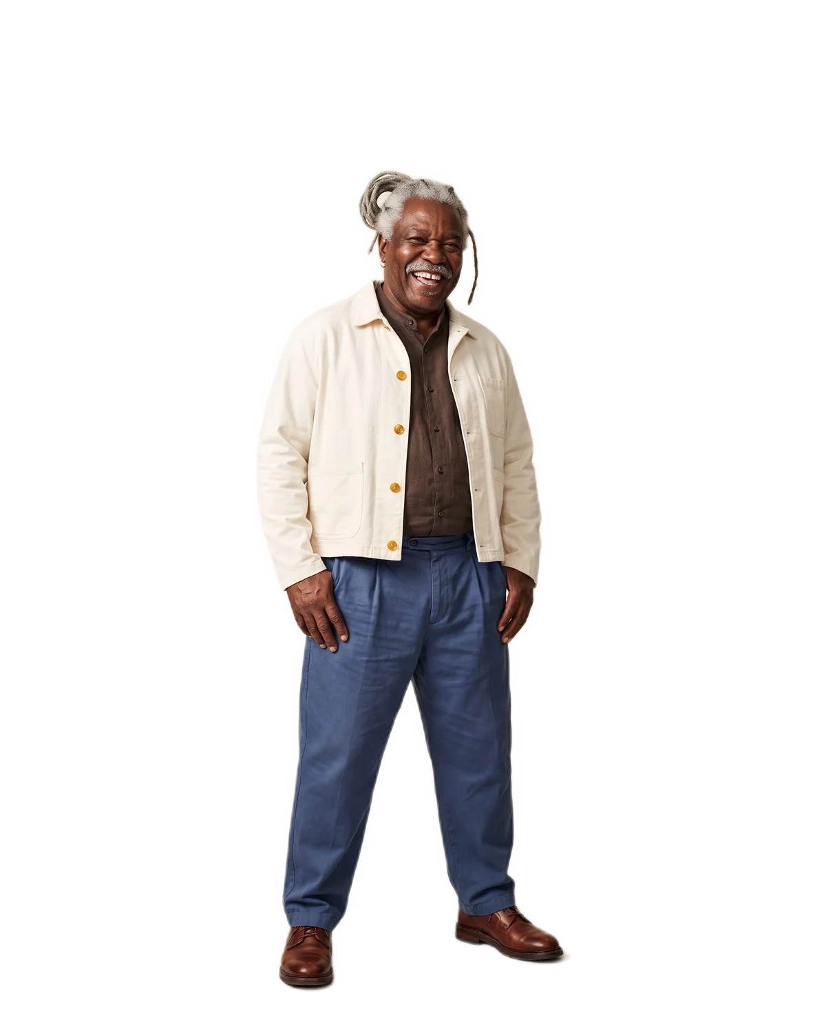 Eddis, full-body character portrait